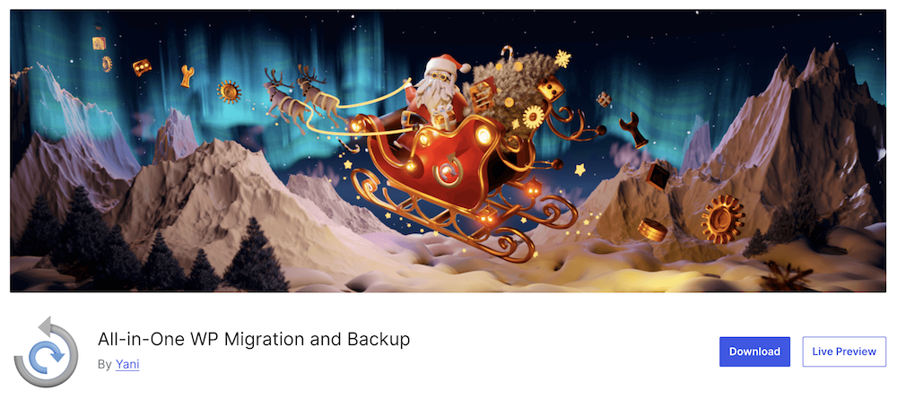 All-in-One WP Migration.