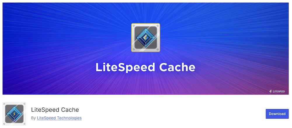 LiteSpeed cache WP plugin.