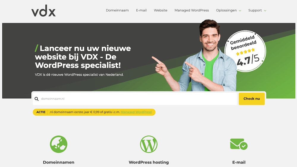 VDX homepage