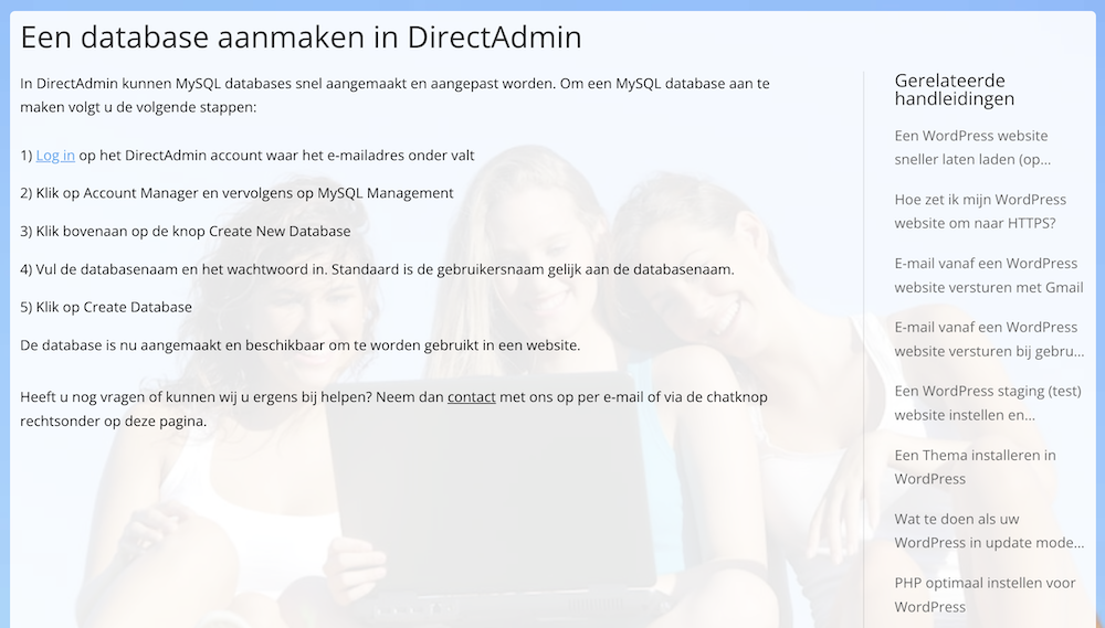 Kennisbank artikel van HostingSquad. 