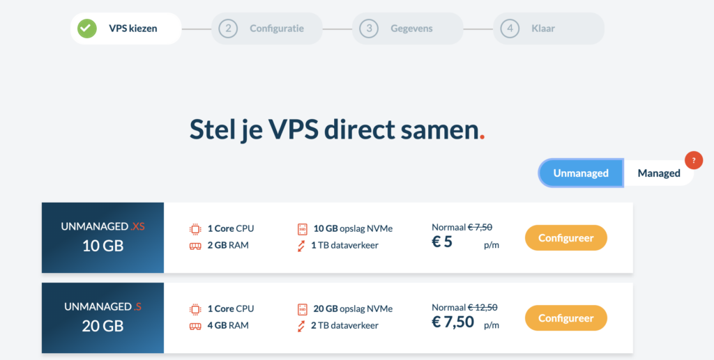VPS kiezen mijn.host